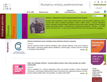 Tablet Screenshot of emuziejai.lt
